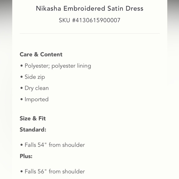 ✨ Anthropologie Embroidered Dress Sz M - Picture 9 of 9